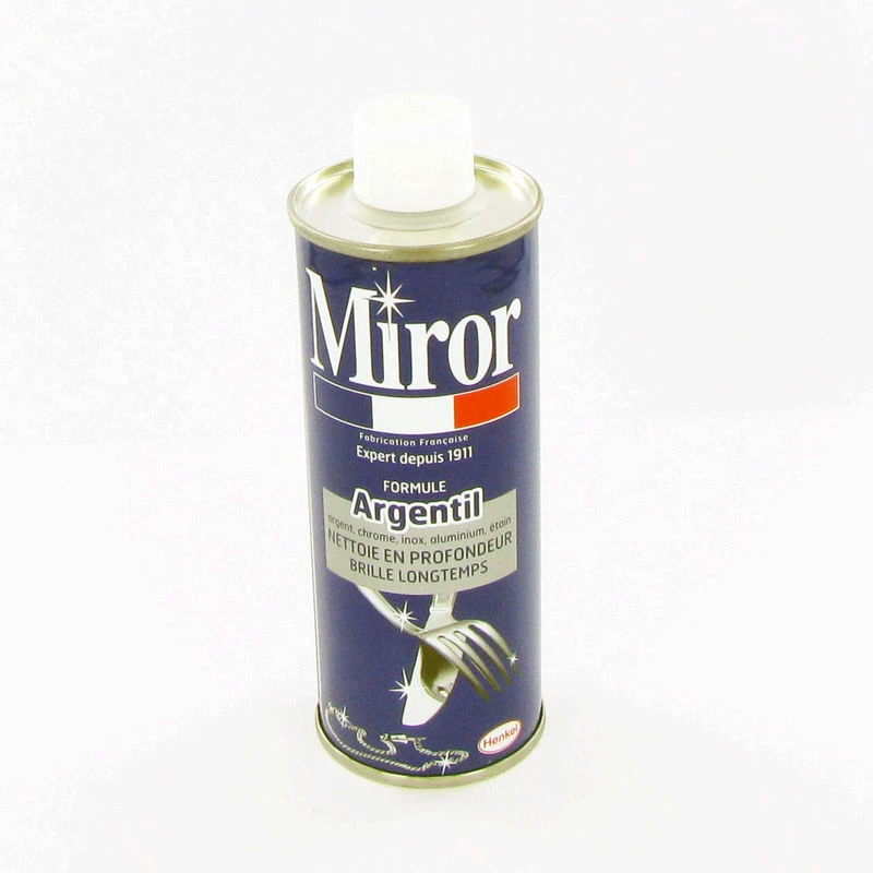 Nettoyant spécial argenterie 250ml - MIROR