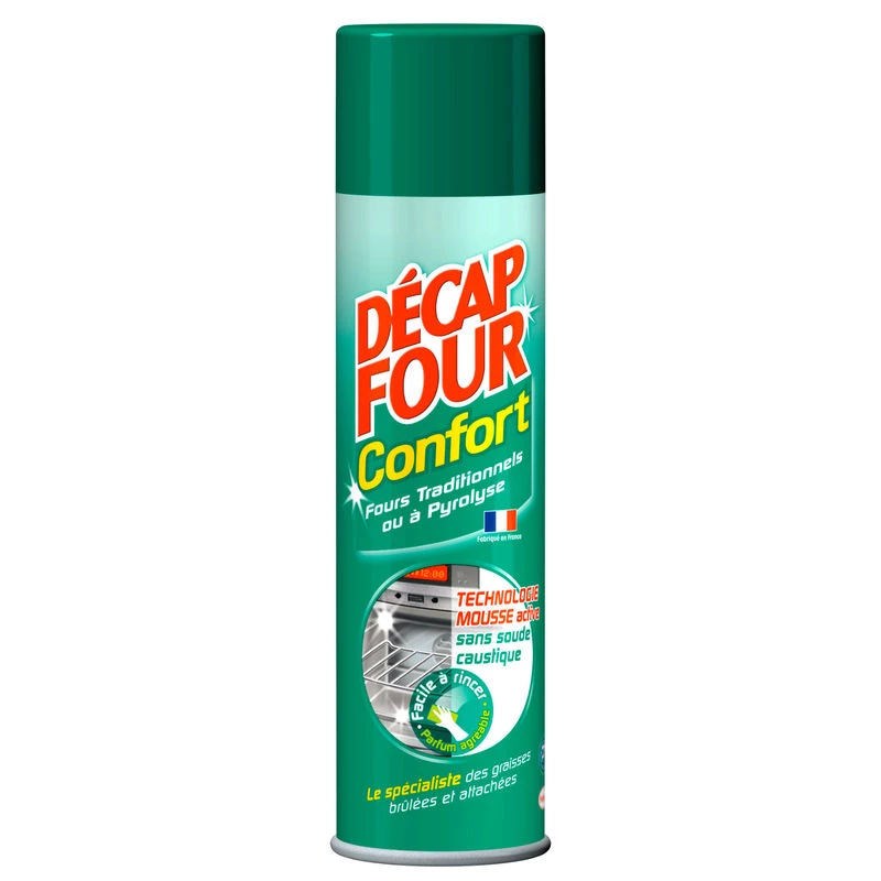 Nettoyant ménager fours traditionnels/pyrolyse 500ml - DECAP'FOUR
