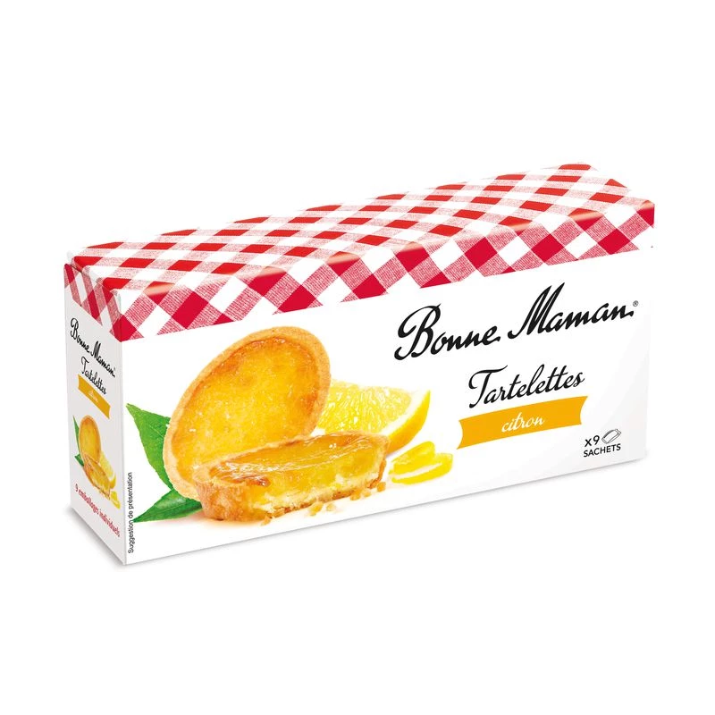 Lemon tartlets 125g - BONNE MAMAN