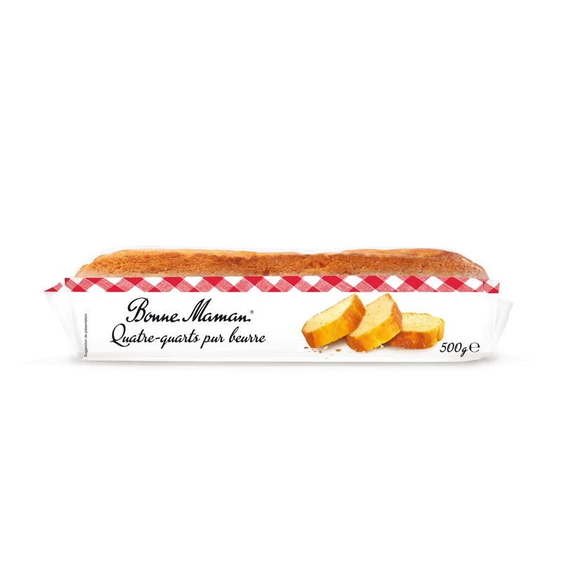 Pure butter pound cake 500g - BONNE MAMAN