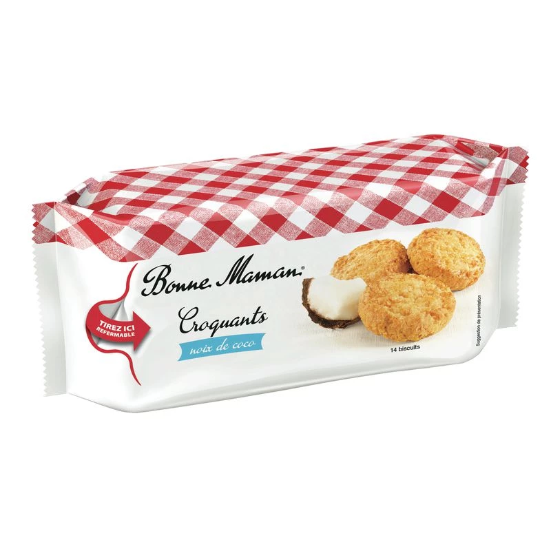 Crunchy coconut biscuits 150g - BONNE MAMAN