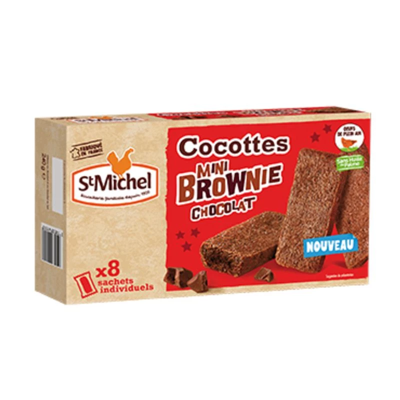 Mini chocolate brownie 240g - ST MICHEL