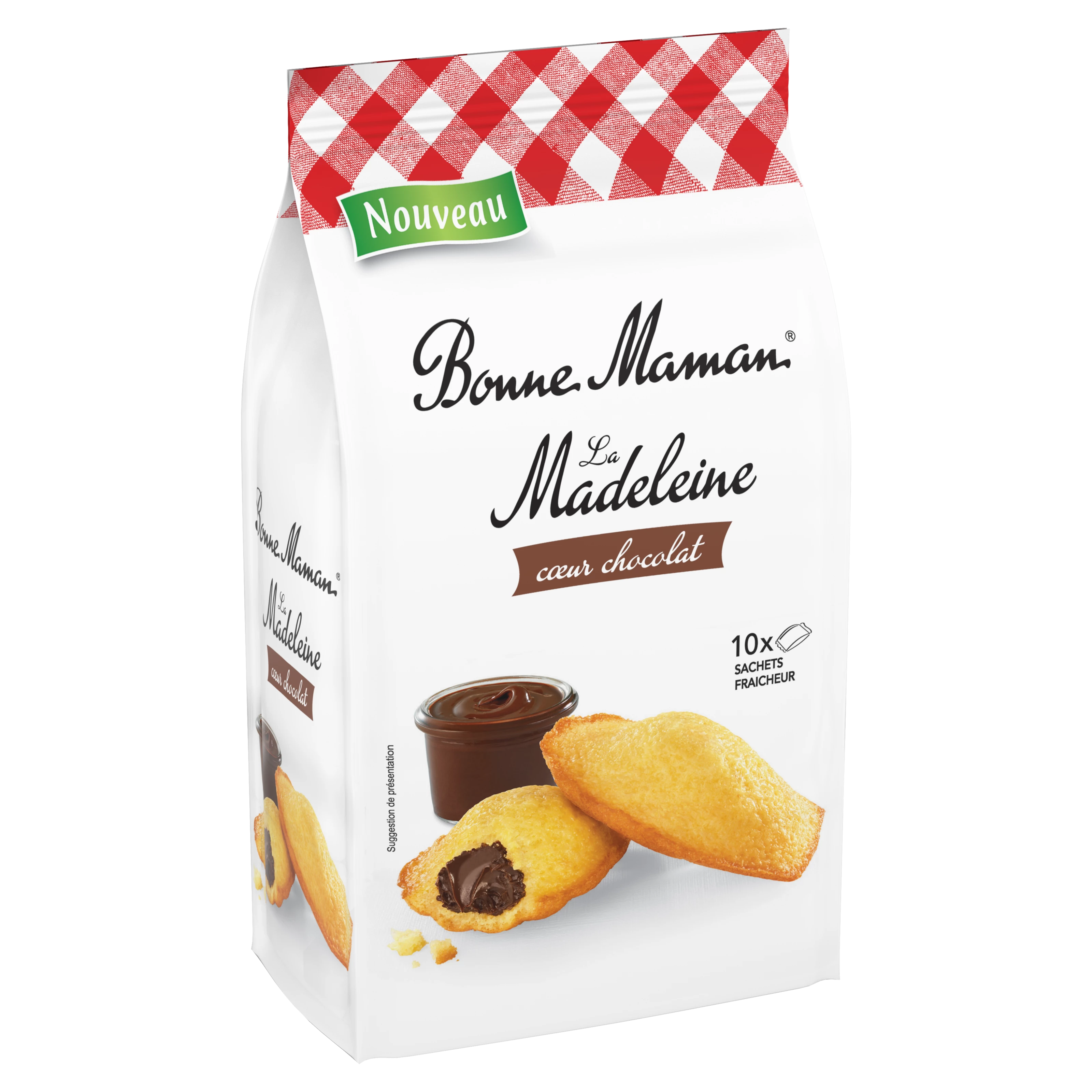 مادلين قلب الشوكولاتة 300 جرام - BONNE MAMAN