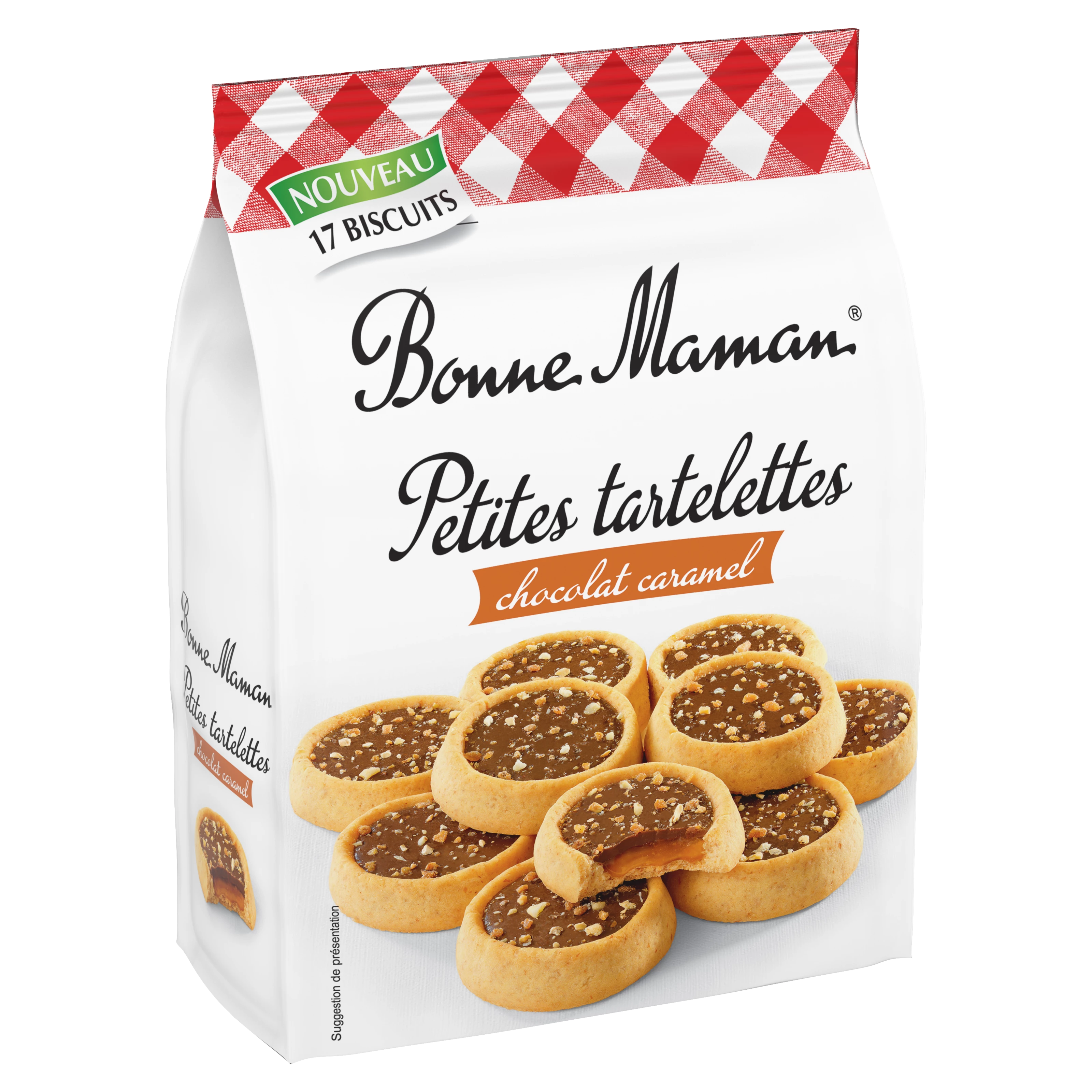 Tortinha de Chocolate Caramelo 250g - BONNE MAMAN