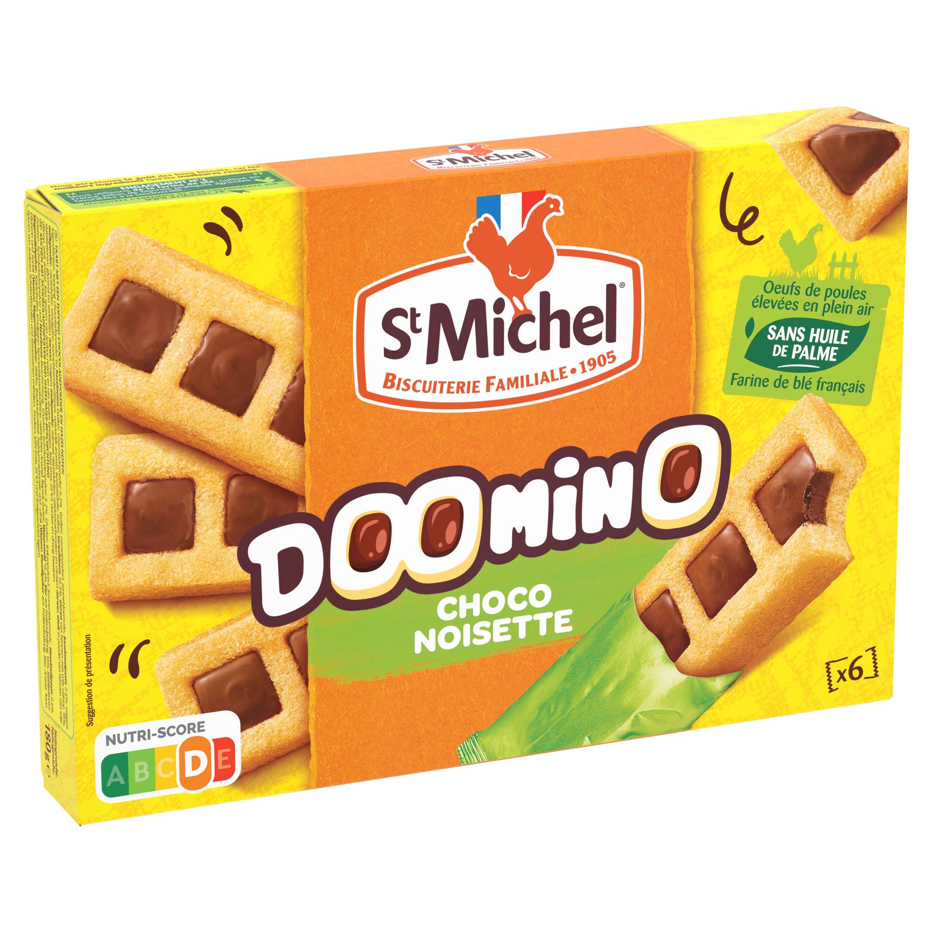 Doomino Chocolat Noisette 180g - ST MICHEL