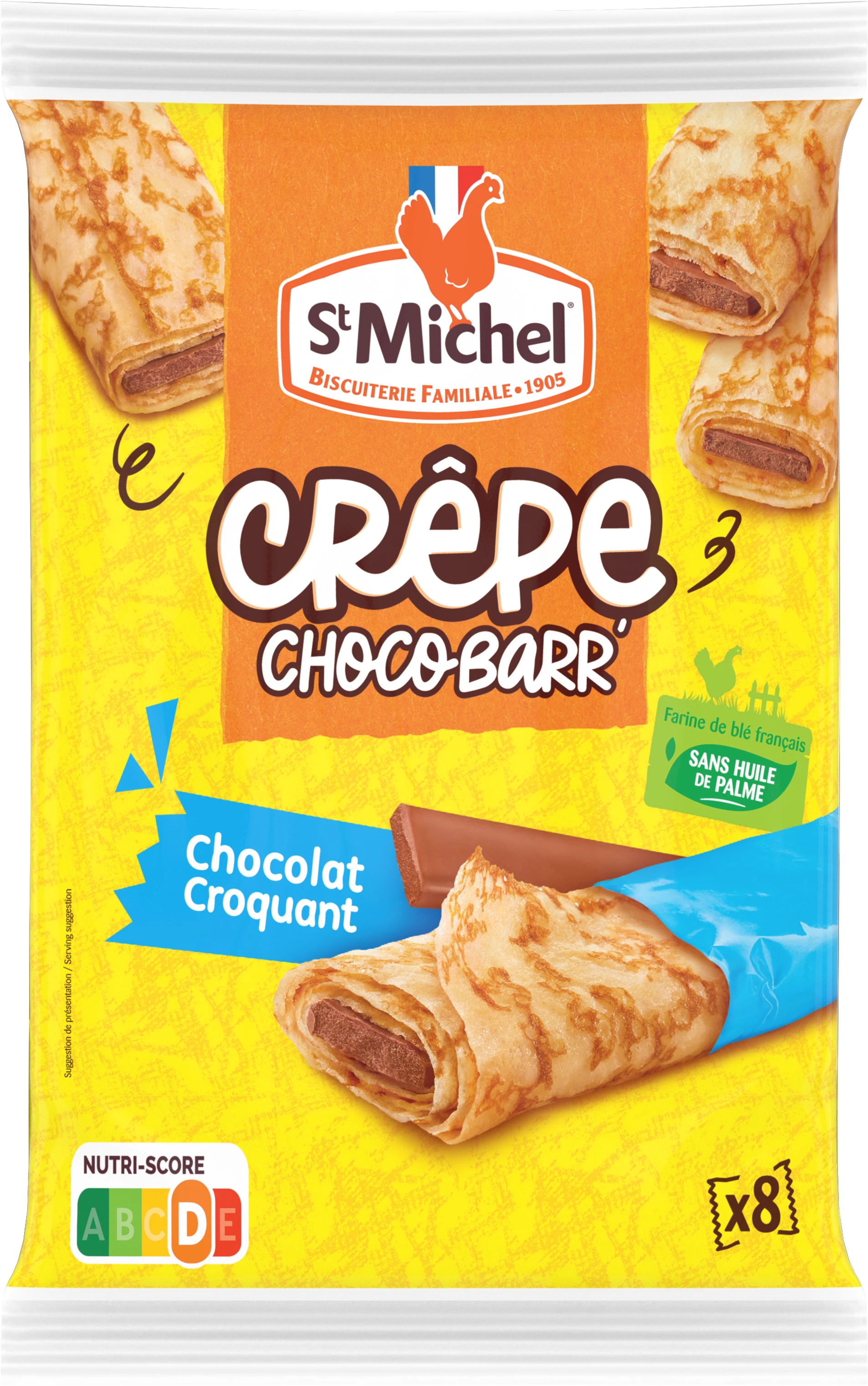 Stm Crepe Choco Barr 240g