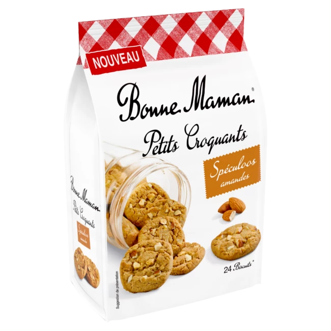 Biscoitos de Amêndoa Petits Croquants 250g - BONNE MAMAN