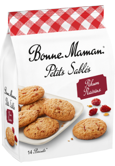 150g Petit Sablee Rhum Raisin