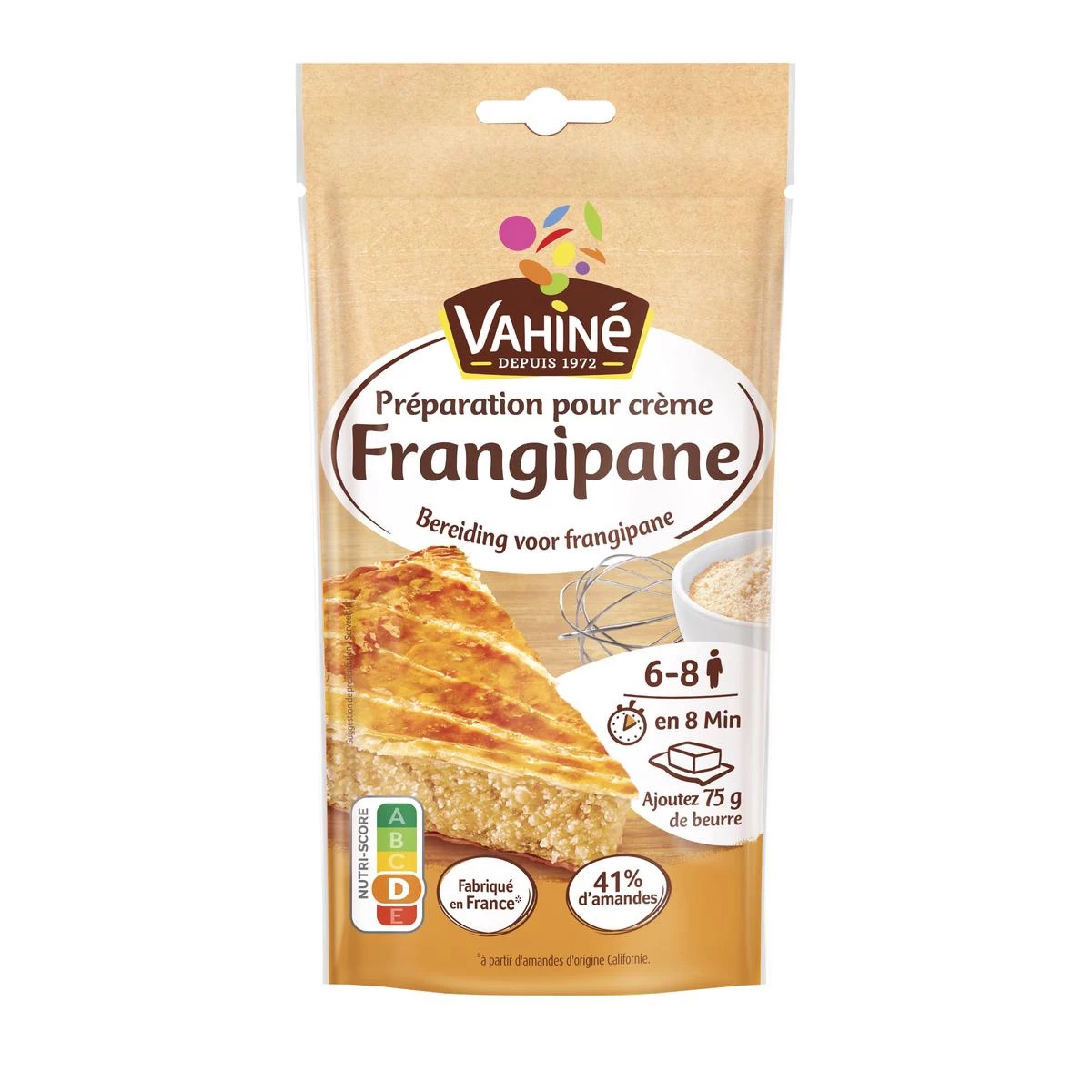 250 g Preparaat Pr Creme Frangip - VAHINE