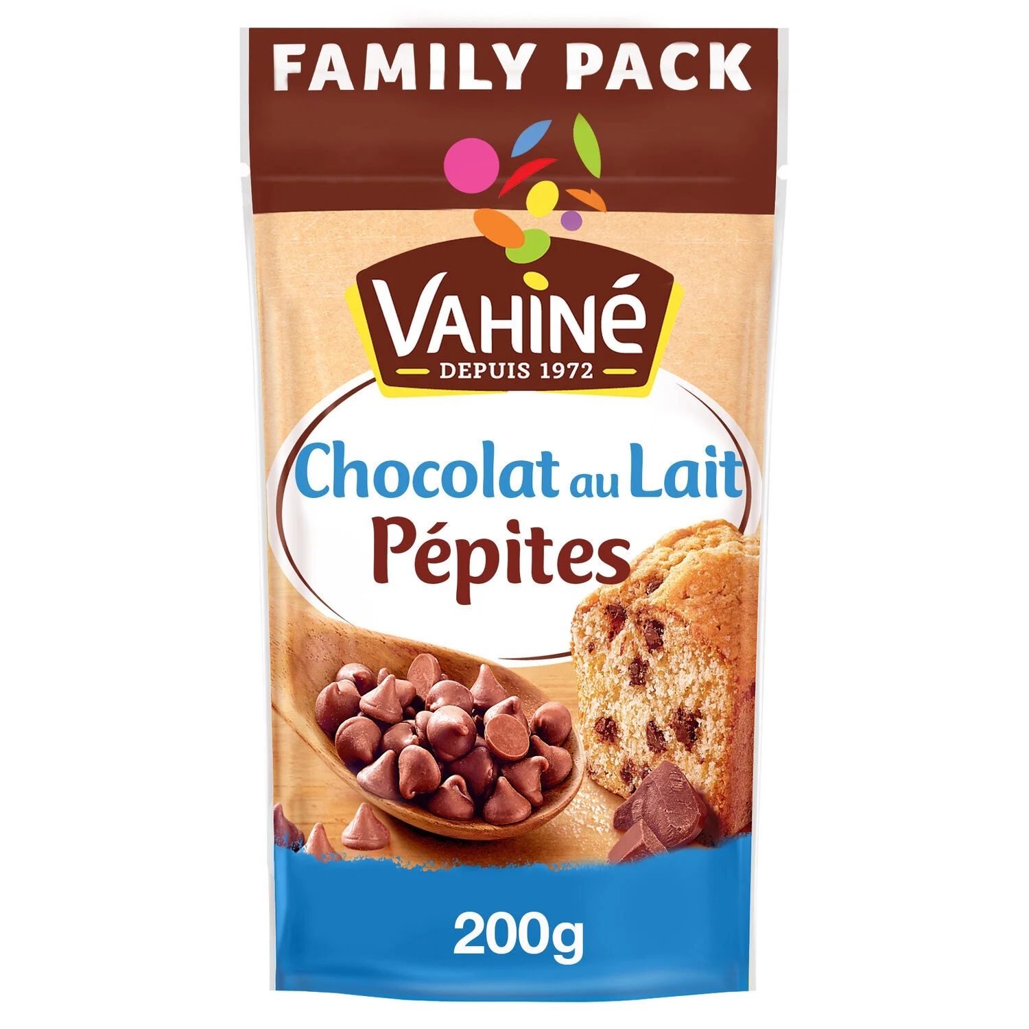 200g Vahine Milk Choco Chips - VAHINE