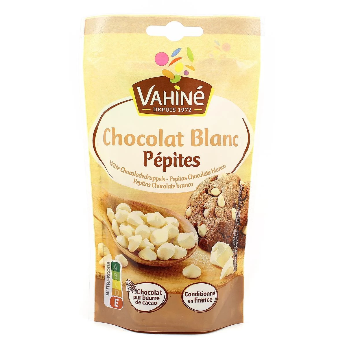 100g Pepites Choco Blc Vahine