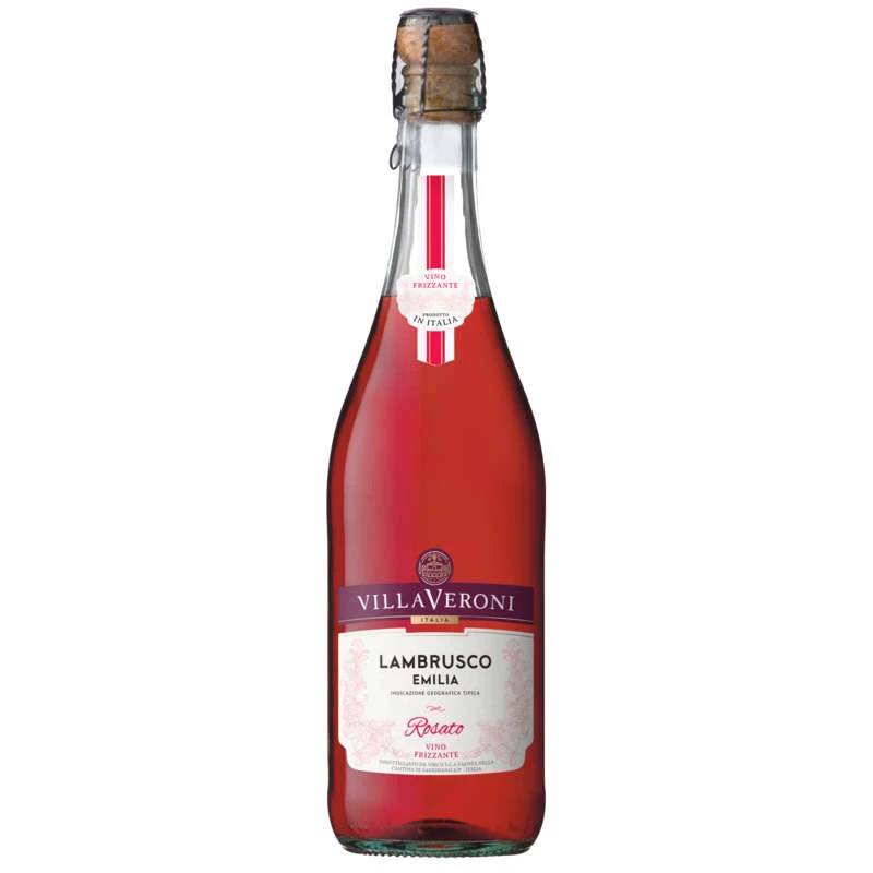 Vino Spumante Lambrusco, 75cl -VILAVERONI