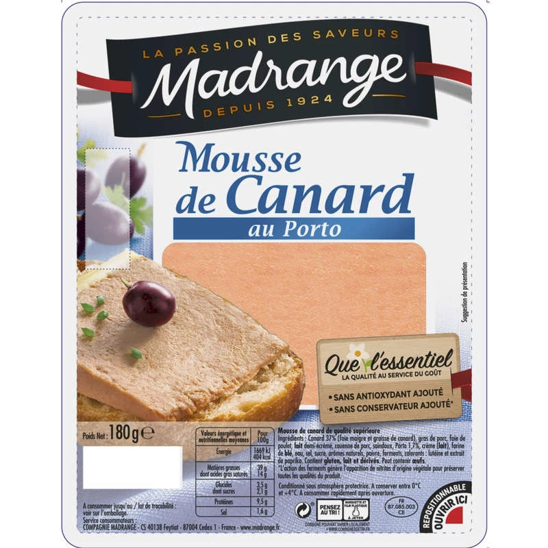 Mousse Cnd Porto 180g Madrange