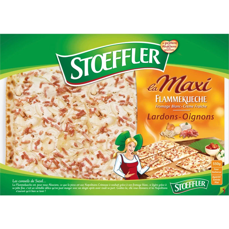 Maxi Flammenkueche 550g -STOEFFLER