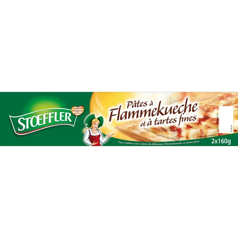 Pate A Flammkueche X2