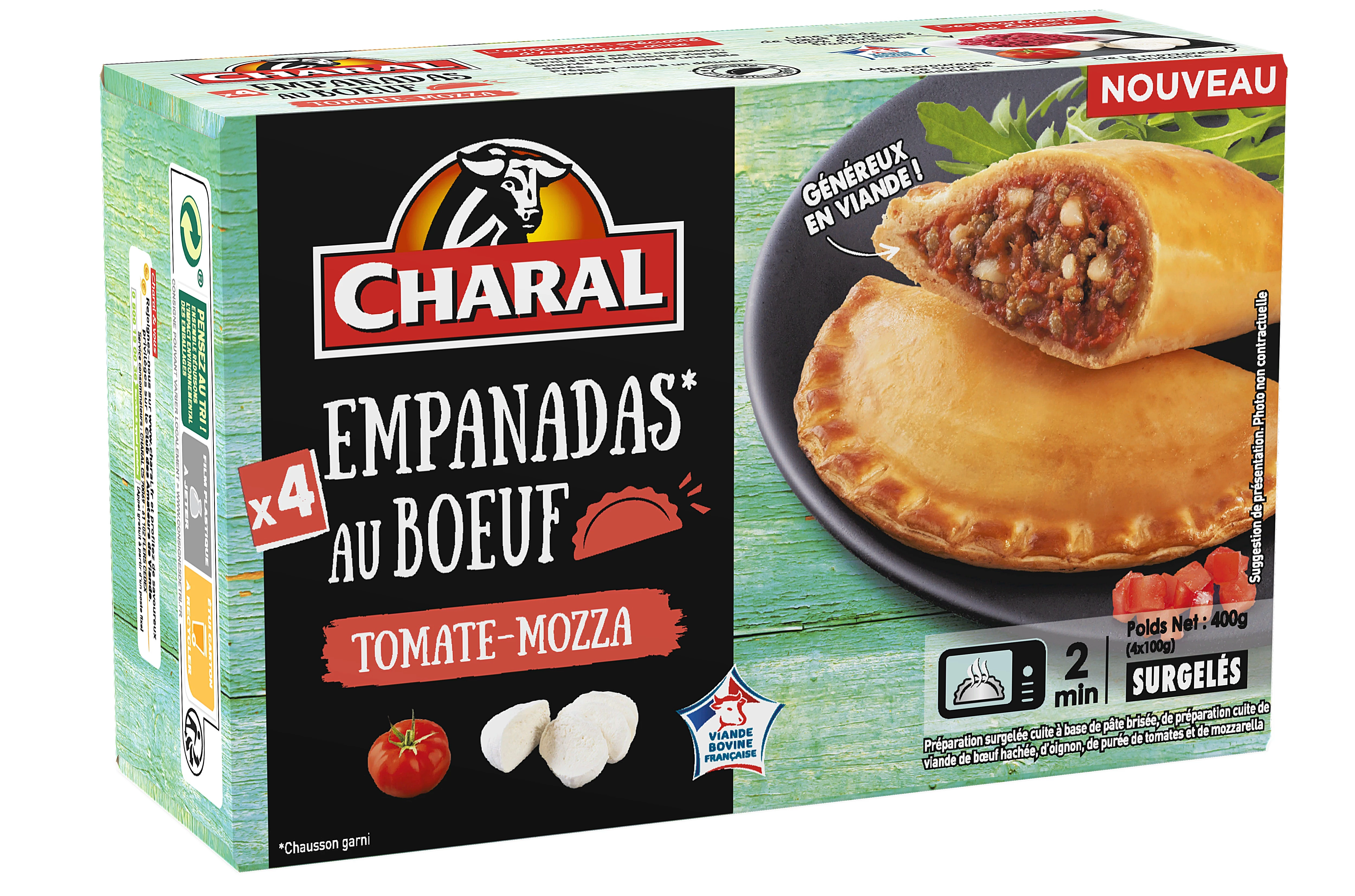 Empanadas Boeuf Tom.moz.400g