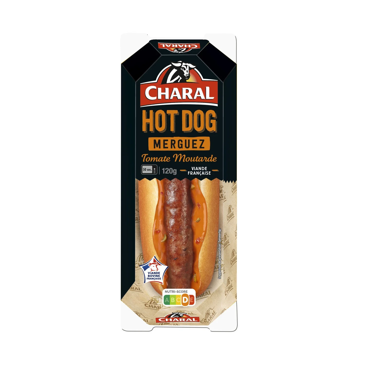 Hot dog Manguez Tomate Mustard 120G - Charal