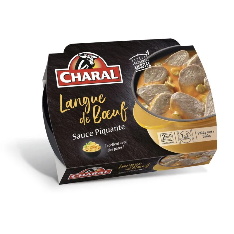 لسان لحم بقري مع صوص حار - CHARAL