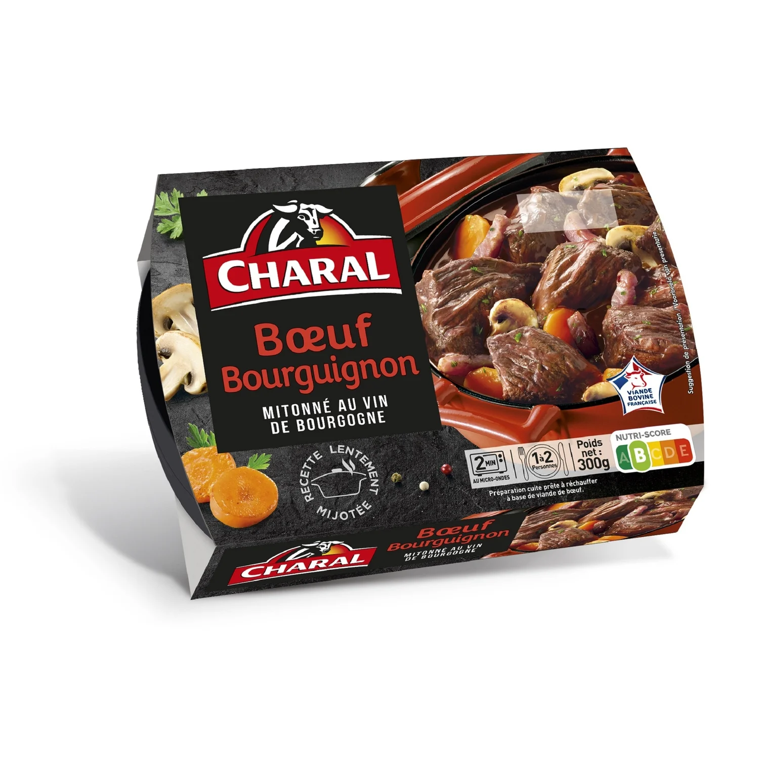 300g thịt bò Bourguignon Charal - CHARAL