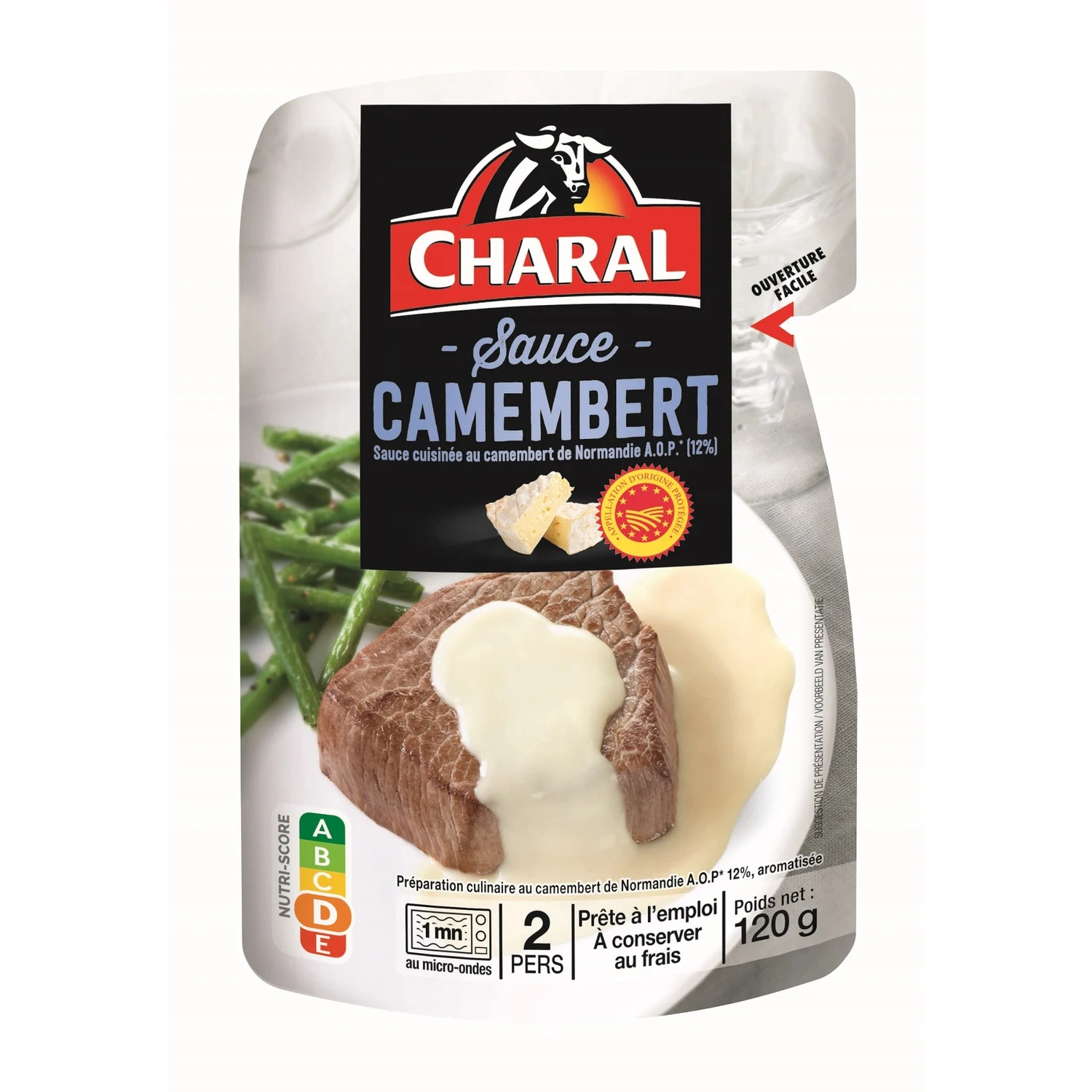 120g Sauce Camembert Charal - CHARAL