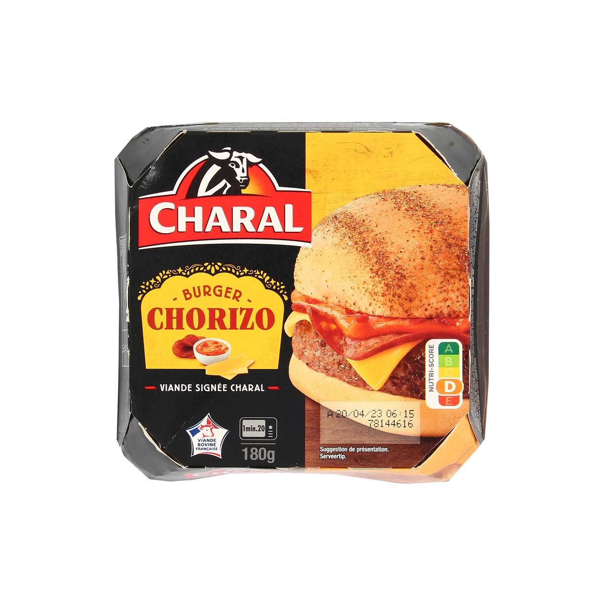 برجر Chorizo ​​180g - Charal