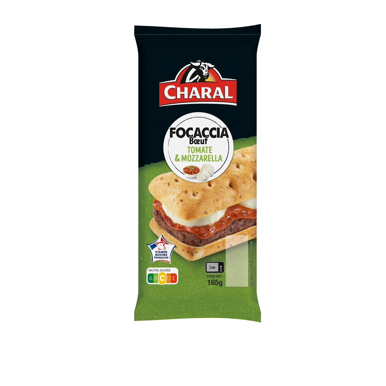 Foccacia Bonuf 165G - Charal