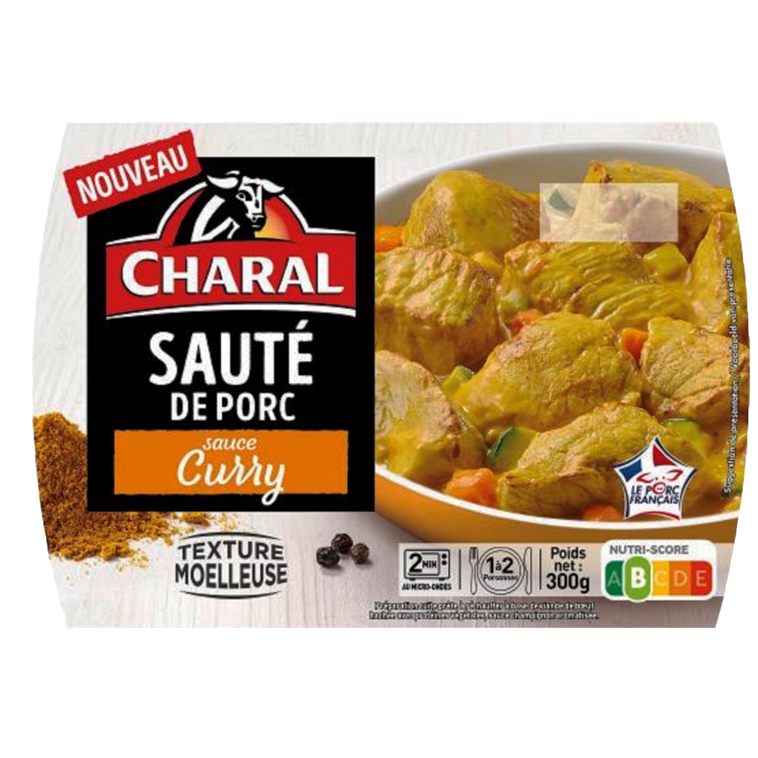 Saute De Porc Sauce Curry Vpf