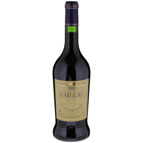 غرامة الأحمر معتق في براميل البلوط، 12 درجة، 75cl - GAILLAC