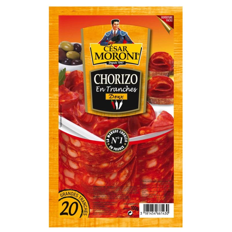 Fette Di Chorizo ??Dolce 100g