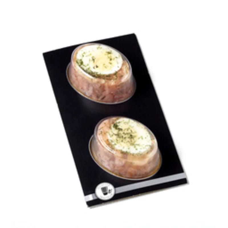 Aspic Oeuf Dur Saumon Fume 2x8