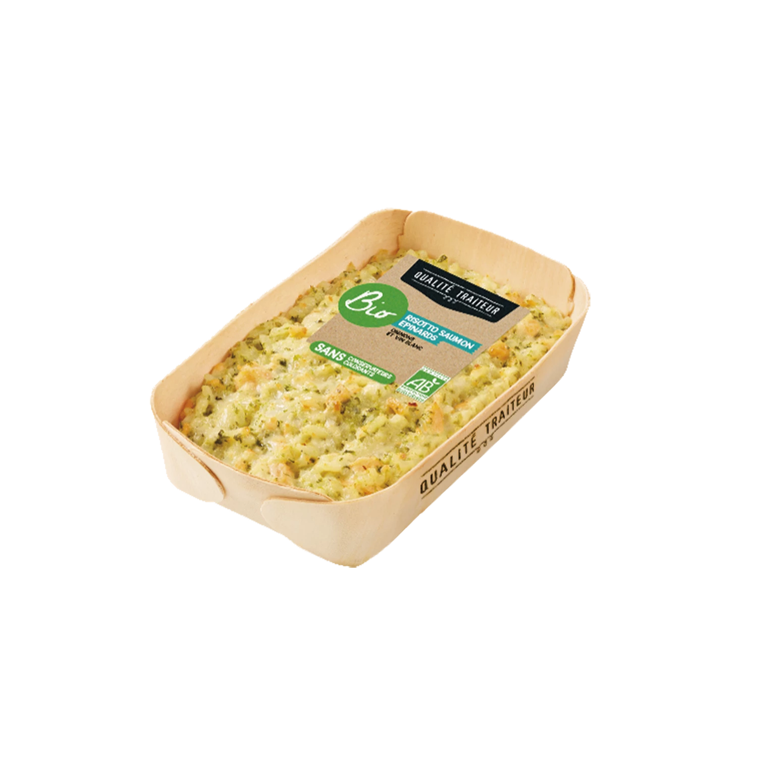 Risotto Saumon Epinardi Bio 28