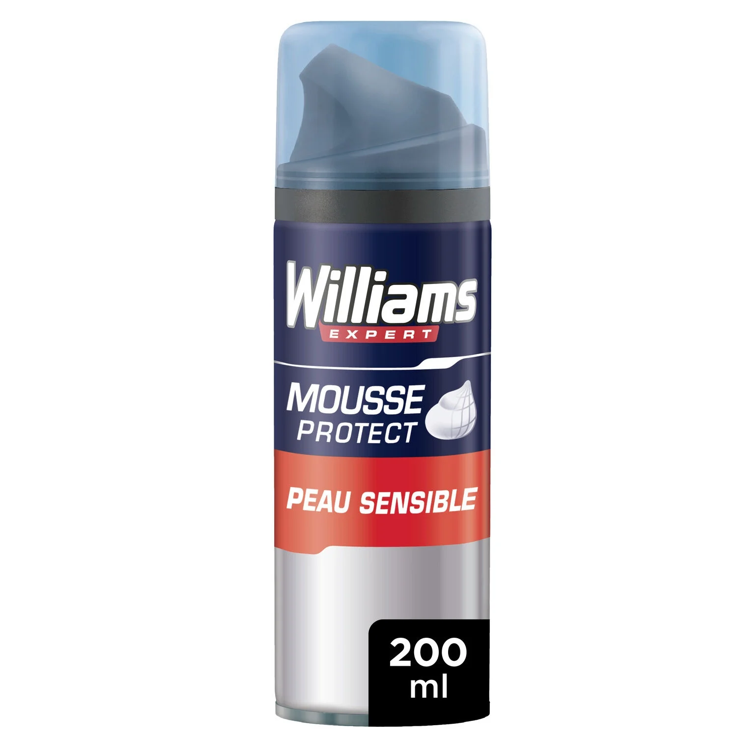 Sensitive skin shaving foam 200ml - WILLIAMS