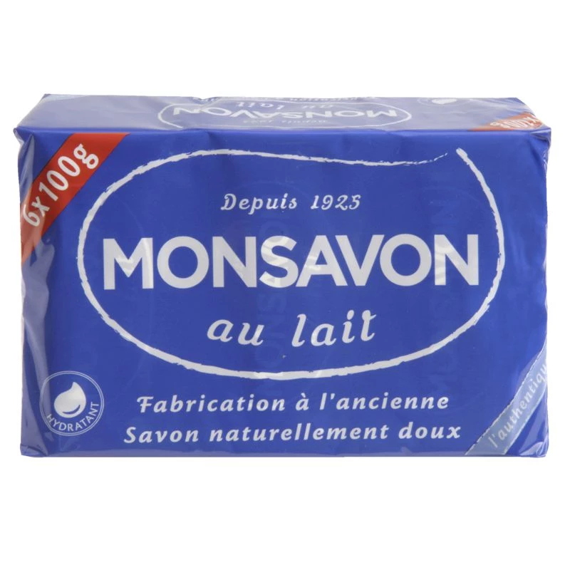Milchseife 6x100g - Monsavon