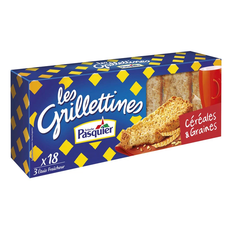 Grilletine-Getreide und -Samen 255 g - PASQUIER