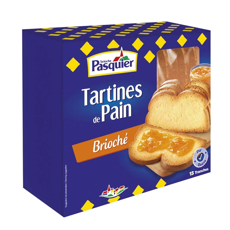 Brioche Bread Toast 210g - PASQUIER