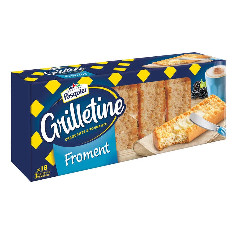 Grilletine Wheat X18 242g - PASQUIER