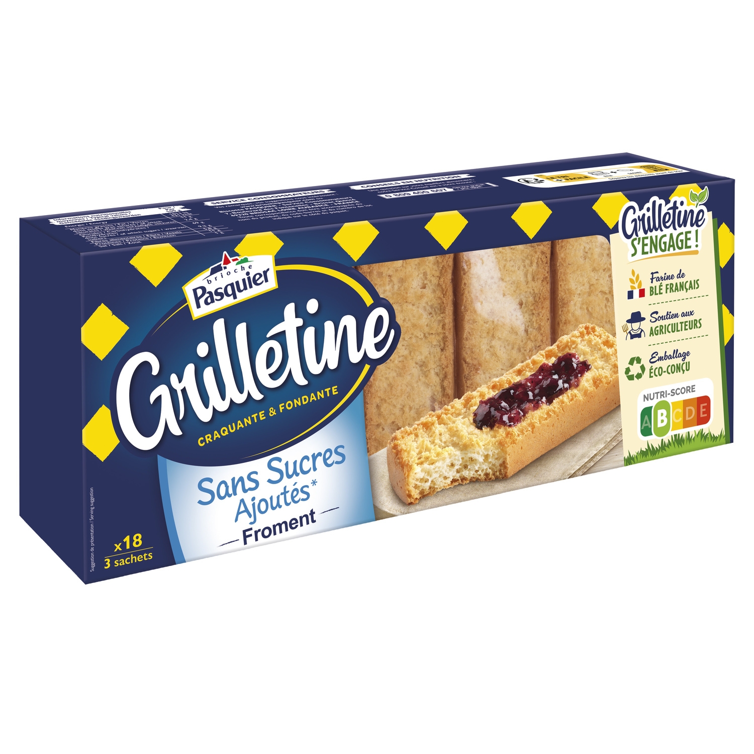 255g Grilletine Ssa Froment
