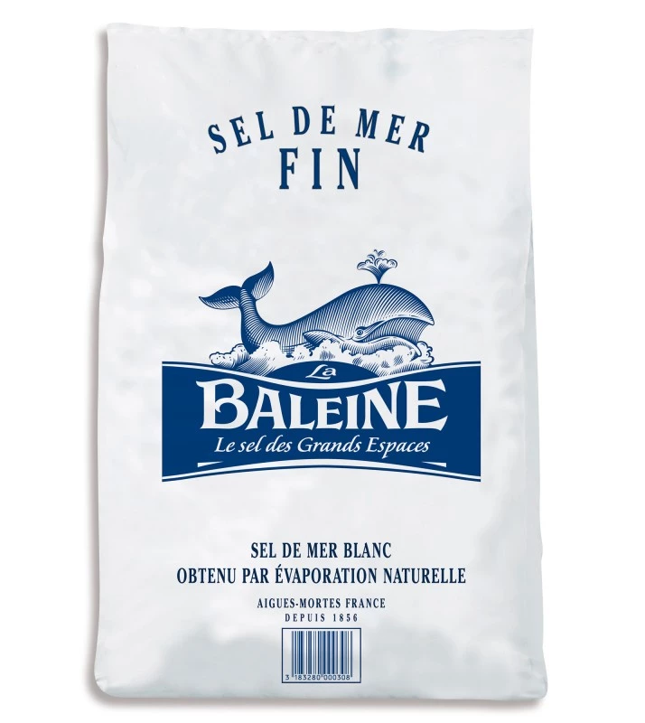 Sale marino essiccato fino 10 kg - LA BALEINE