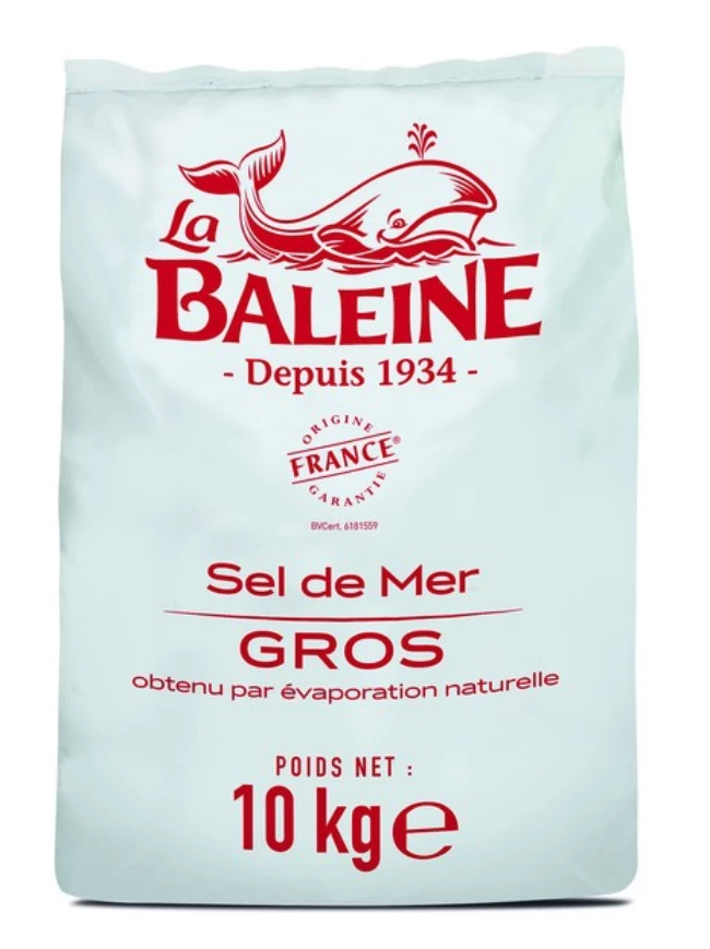 粗干海盐 10 公斤 - LA BALEINE