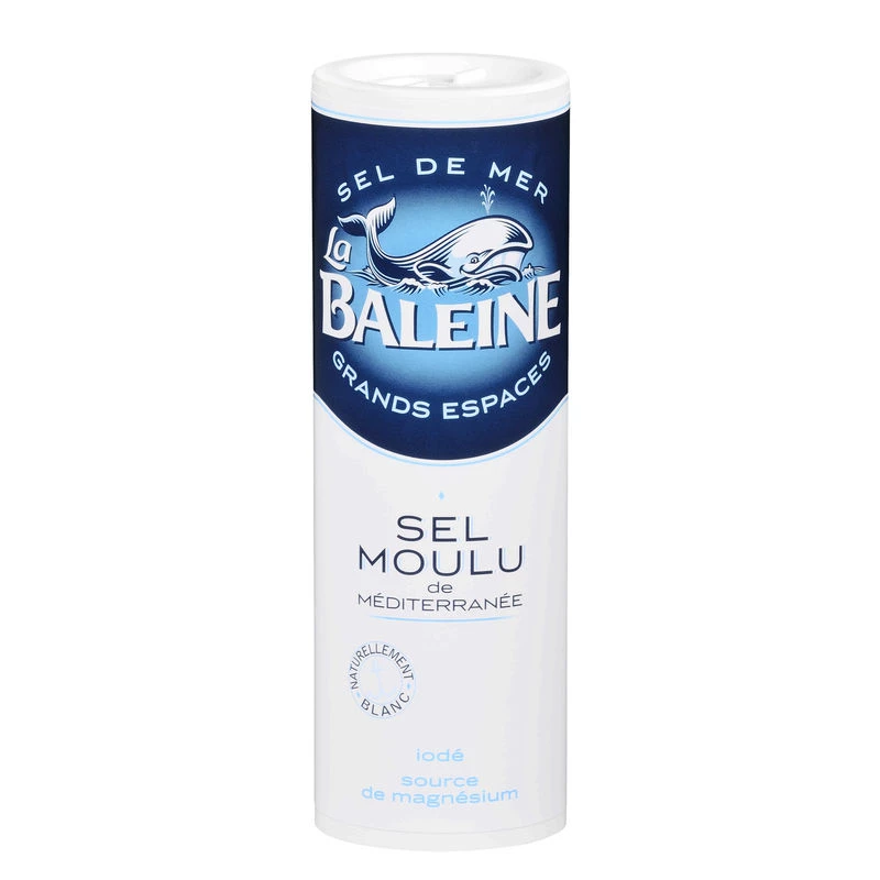 Соль средиземноморская молотая, 250г - LA BALEINE