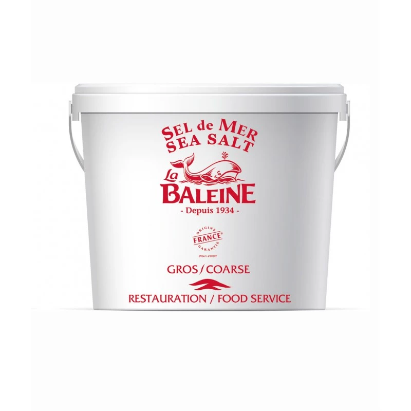 Muối biển thô 5kg - LA BALEINE