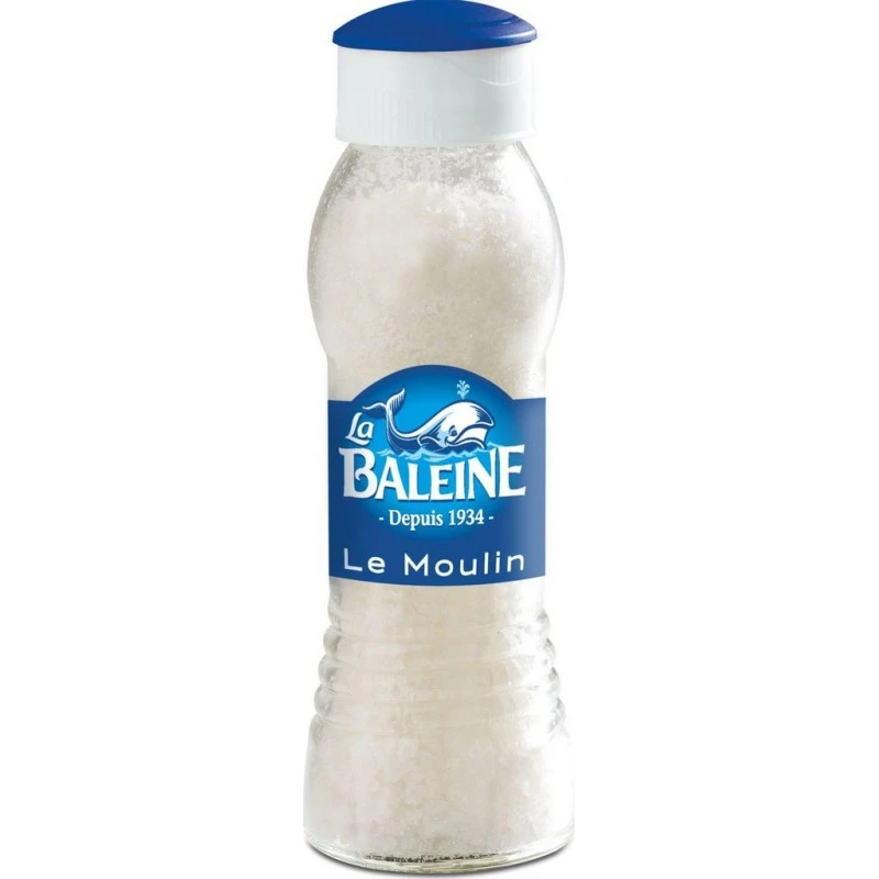 Moulin Gros Sel De Mer 180g - LA BALEINE