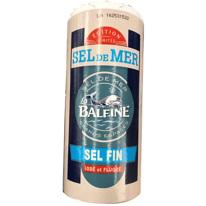 Sal Fina Yodada y Fluorada, 550g - LA BALEINE