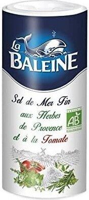 Feines Salz mit Kräutern und Tomaten 200g - LA BALEINE