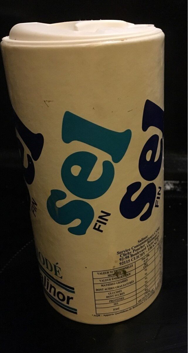 細かいヨウ素化塩500g - Salinor
