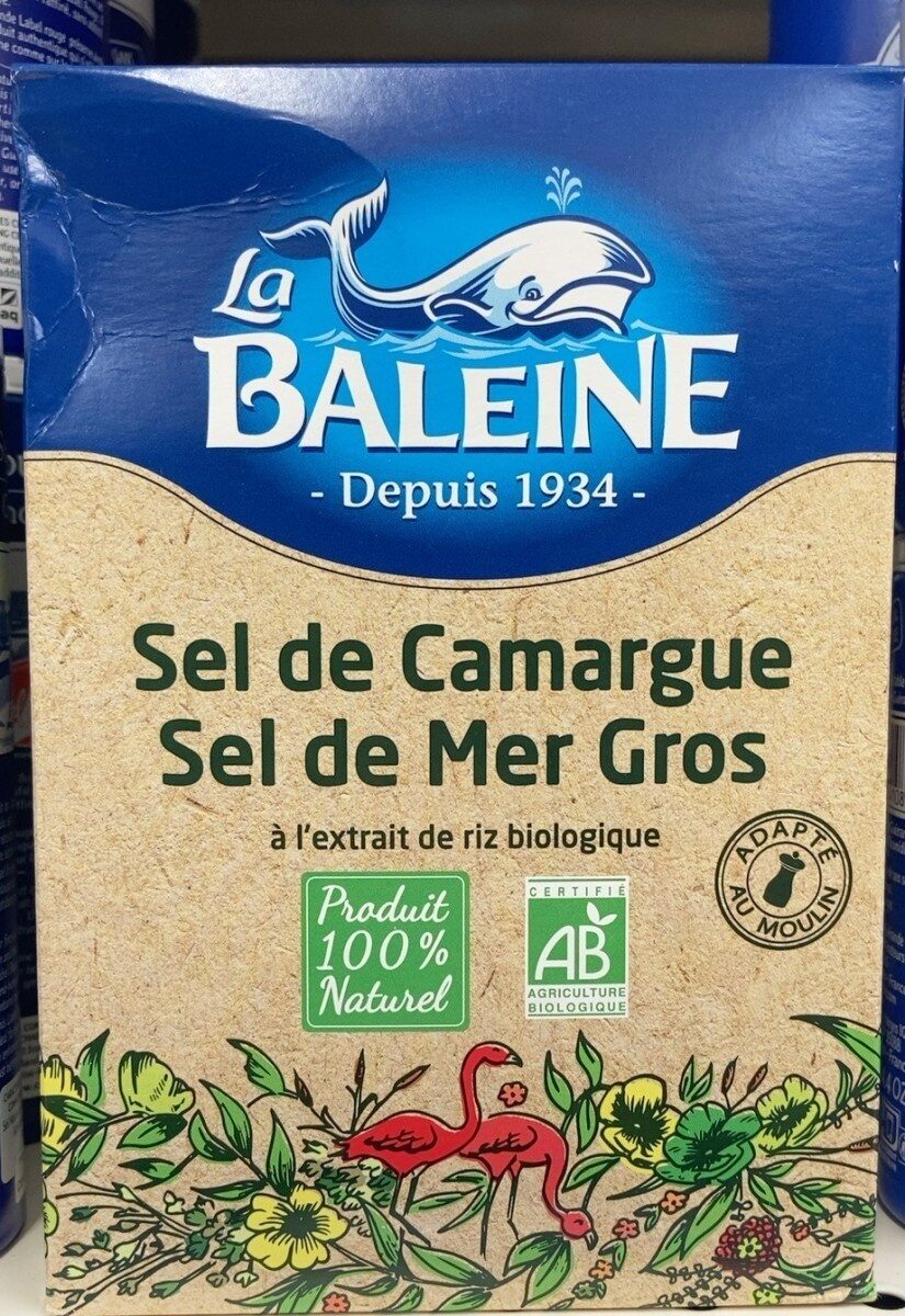 Organik Kaba Tuz 1kg - LA BALEINE