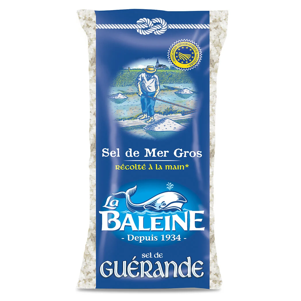 Guérande Coarse Salt, 800g - LA BALEINE