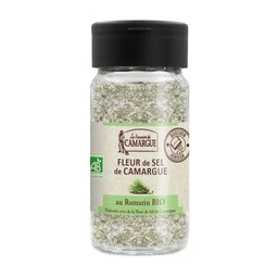 Fleur De Sel Rosemary Organic 75g - Le saunier de camargue