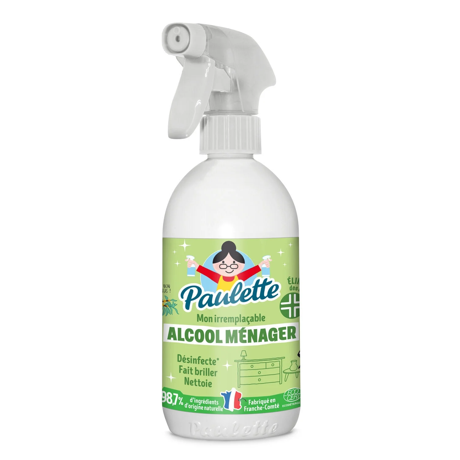 Huishoudelijke reiniger Huishoudalcohol 500ml - Paulette