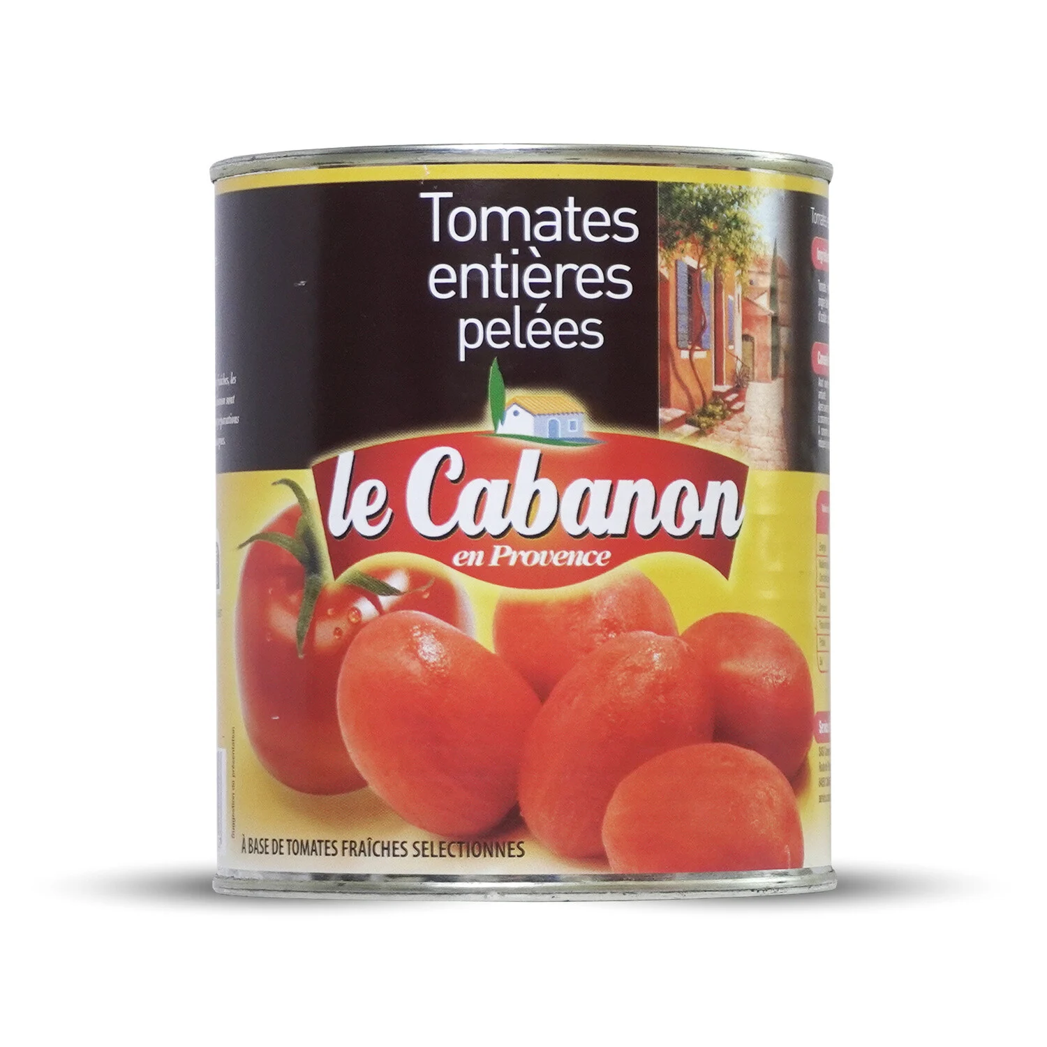 Full -peeled tomatoes 476g - Le Cabanon